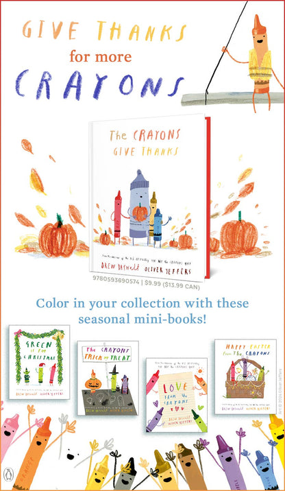 The Crayons Give Thanks - Persnickety Shop
