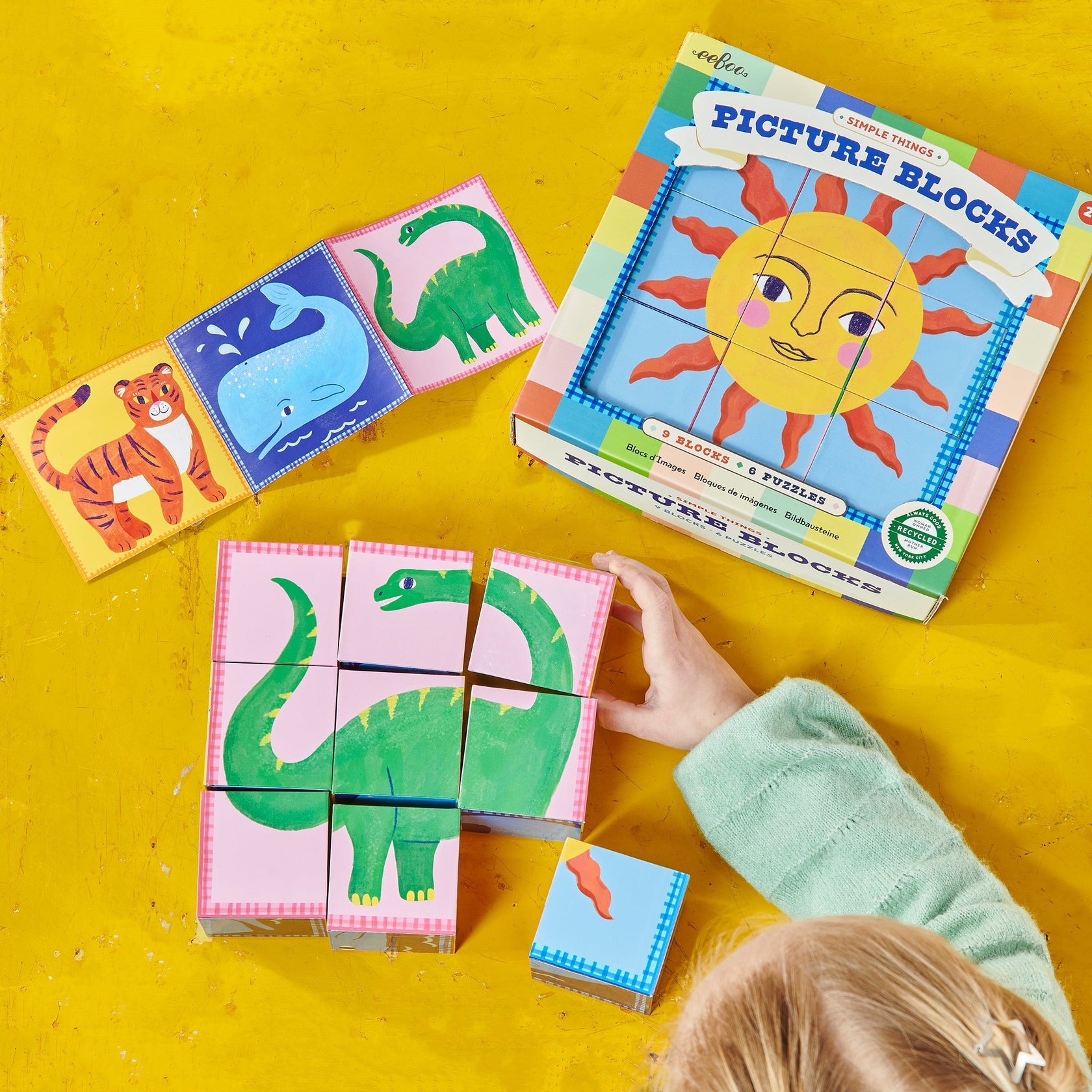 Eeboo Simple Things Picture Blocks - Persnickety Shop