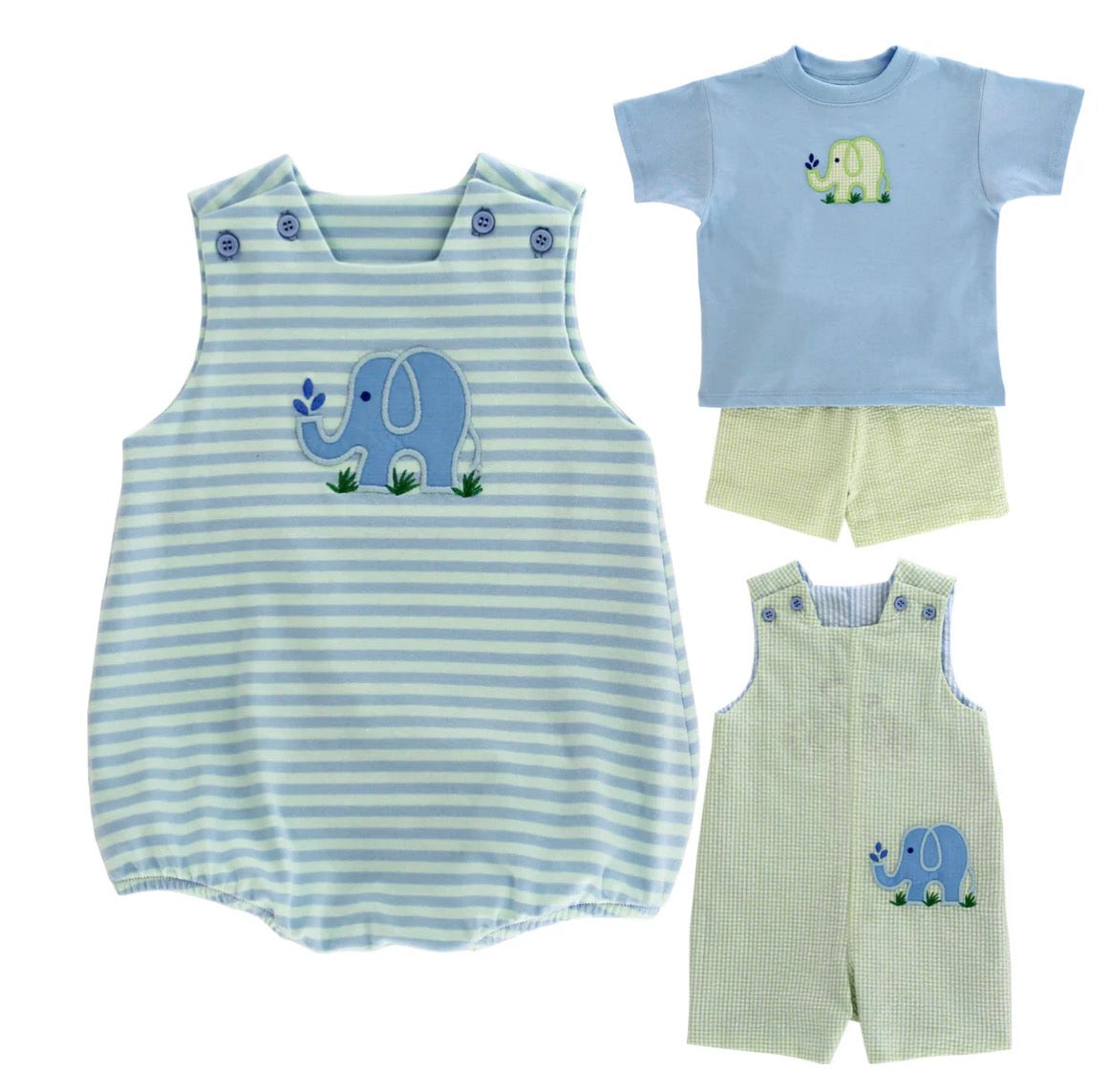 Ele-Fun Times - Boys Short Set - Persnickety Shop