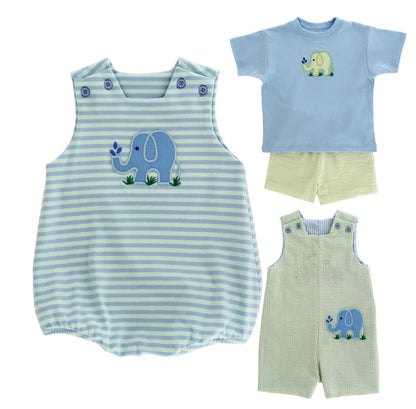 Ele-Fun Times - Boys Short Set - Persnickety Shop