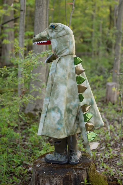 Great Pretenders Grandasaurus T-Rex Cape With Claws, Green, Size 4-6