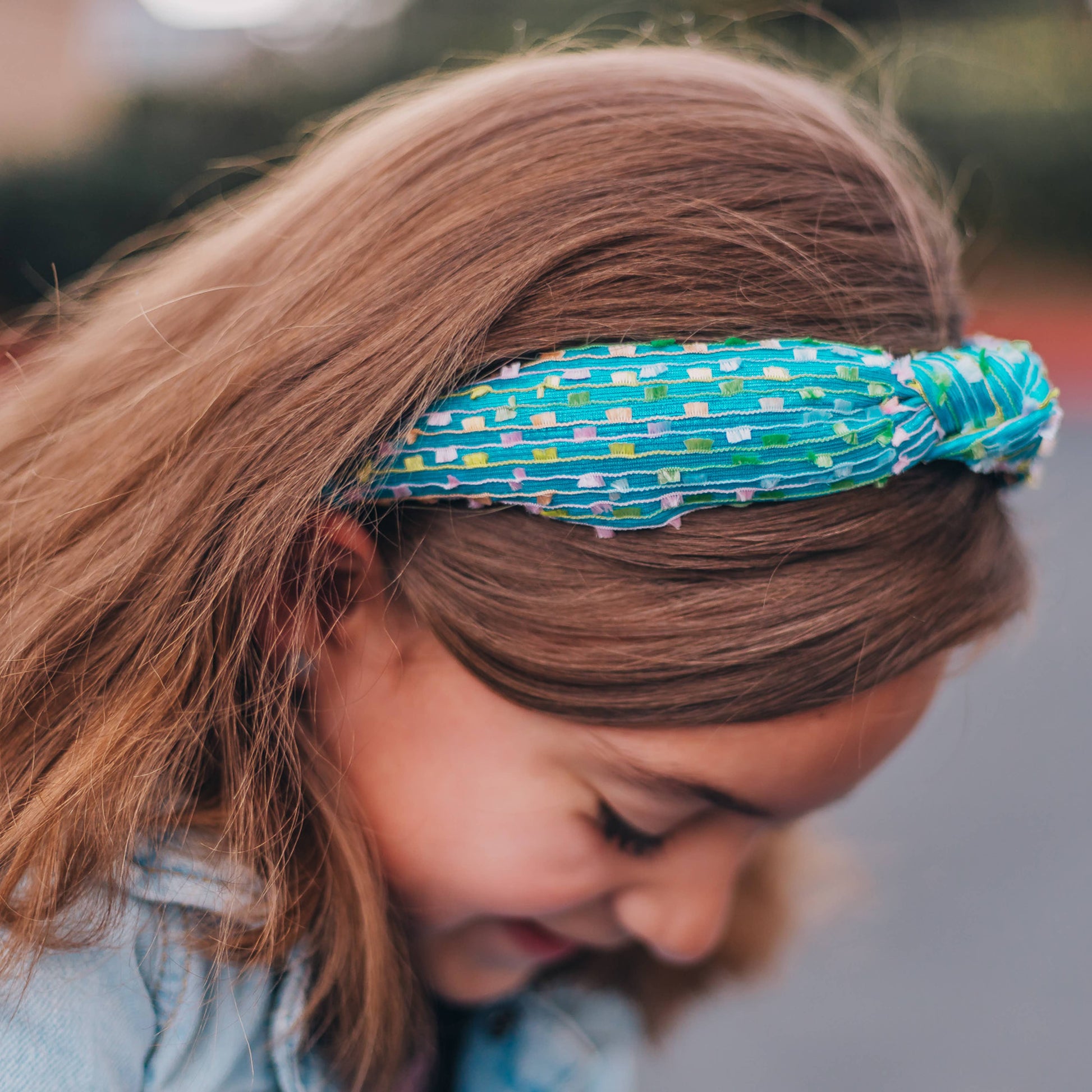 Kids Knot Headband - Confetti Hair Accessories for Girls: Gold - Persnickety Shop