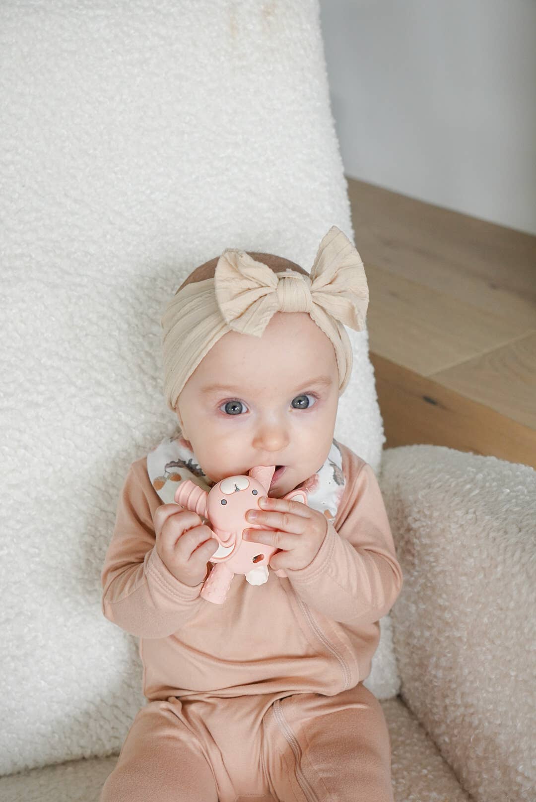 Ritzy Teether™ Baby Molar Teether: Bunny