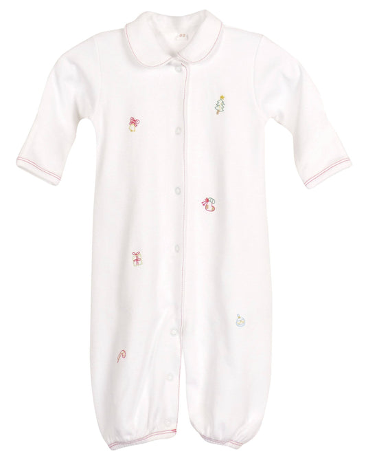 Vintage Christmas Converter Gown - Egyptian Cotton Knit - Persnickety Shop