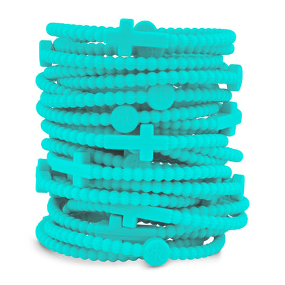 Jesus Bracelets - Group Packs: Orange (25 Pack) / Small - Persnickety Shop