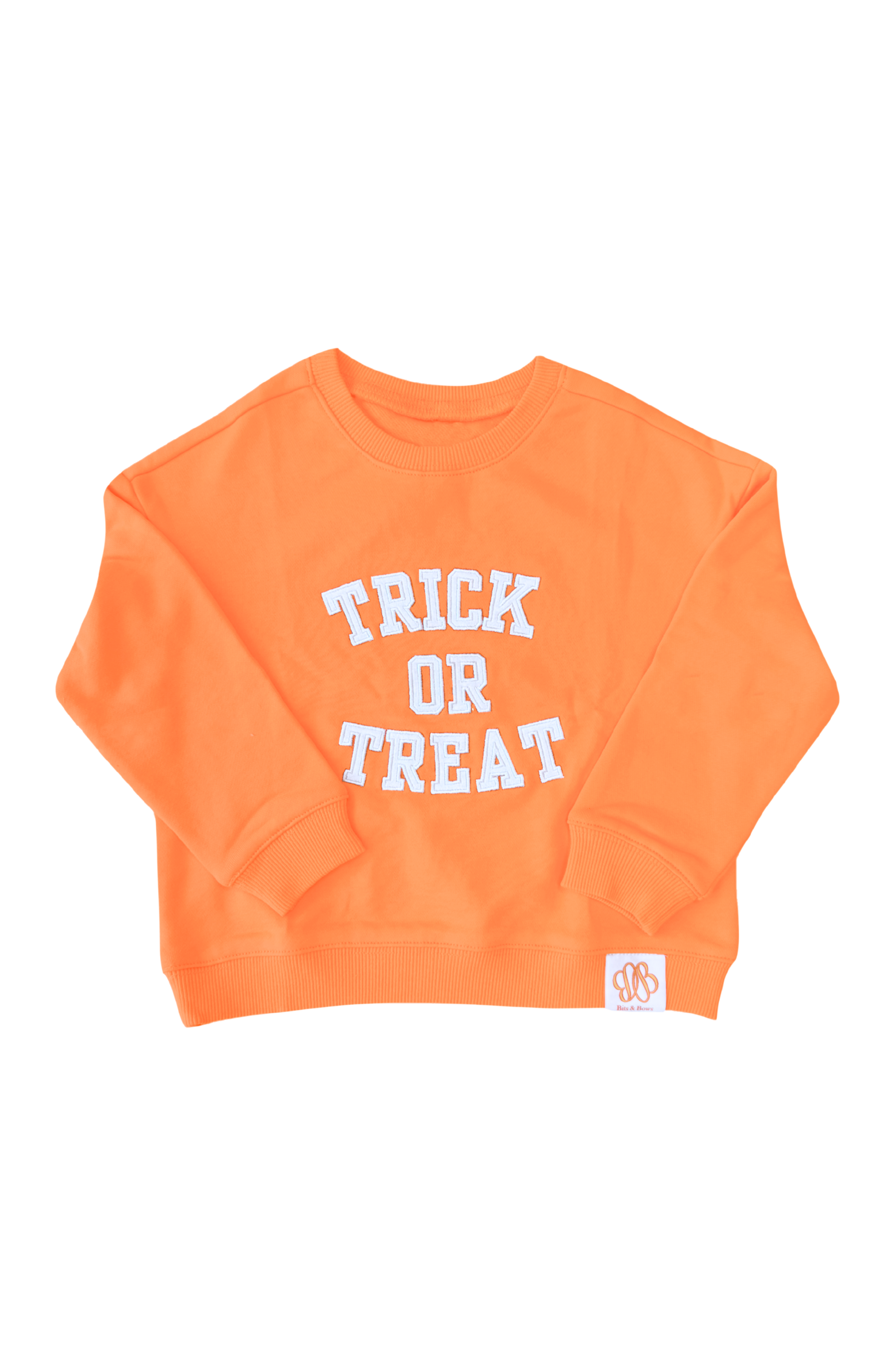 Trick-or-Treat Halloween Sweatshirt (sizes 6m - 10): 12-18m - Persnickety Shop