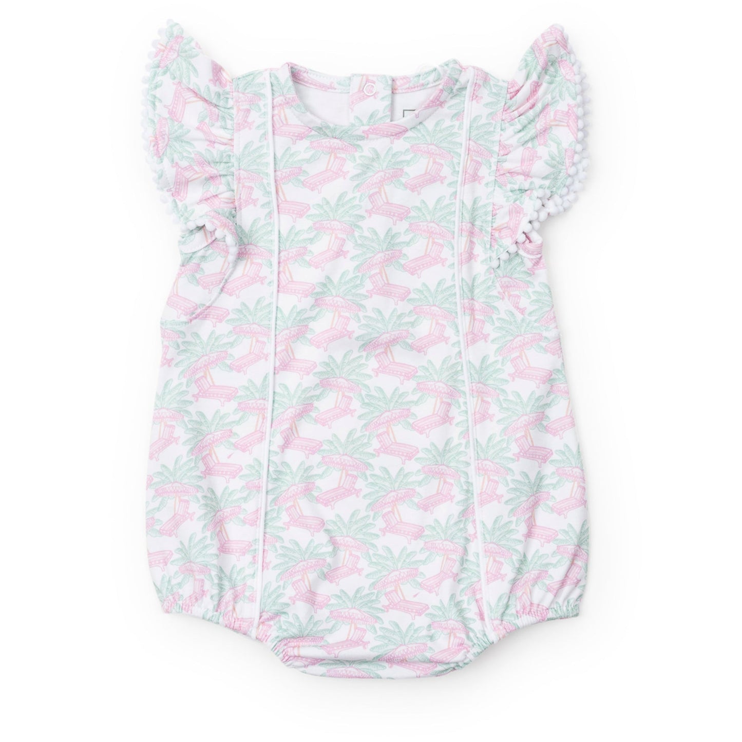 MARION GIRLS' BUBBLE - POOLSIDE PALMS - Persnickety Shop