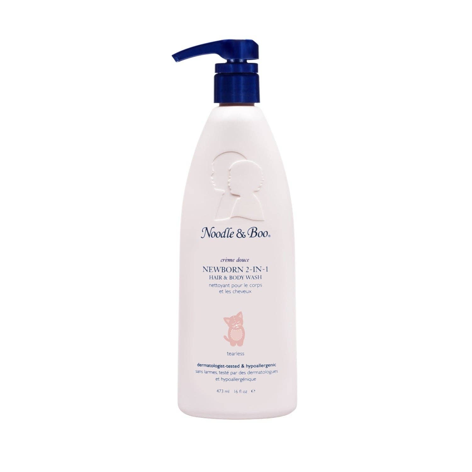 Newborn 2-in-1 Hair & Body Wash, Crème Douce, 16 oz - Persnickety Shop