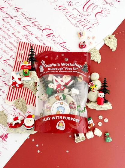 SANTA'S WORKSHOP KIDDOUGH PLAY KIT