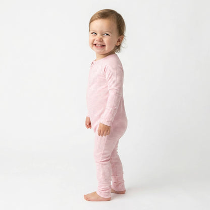 Peony Stripe Bamboo Sleeper
