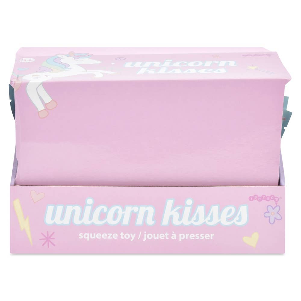Unicorn Kisses Squeeze Toy PDQ - 12 pieces