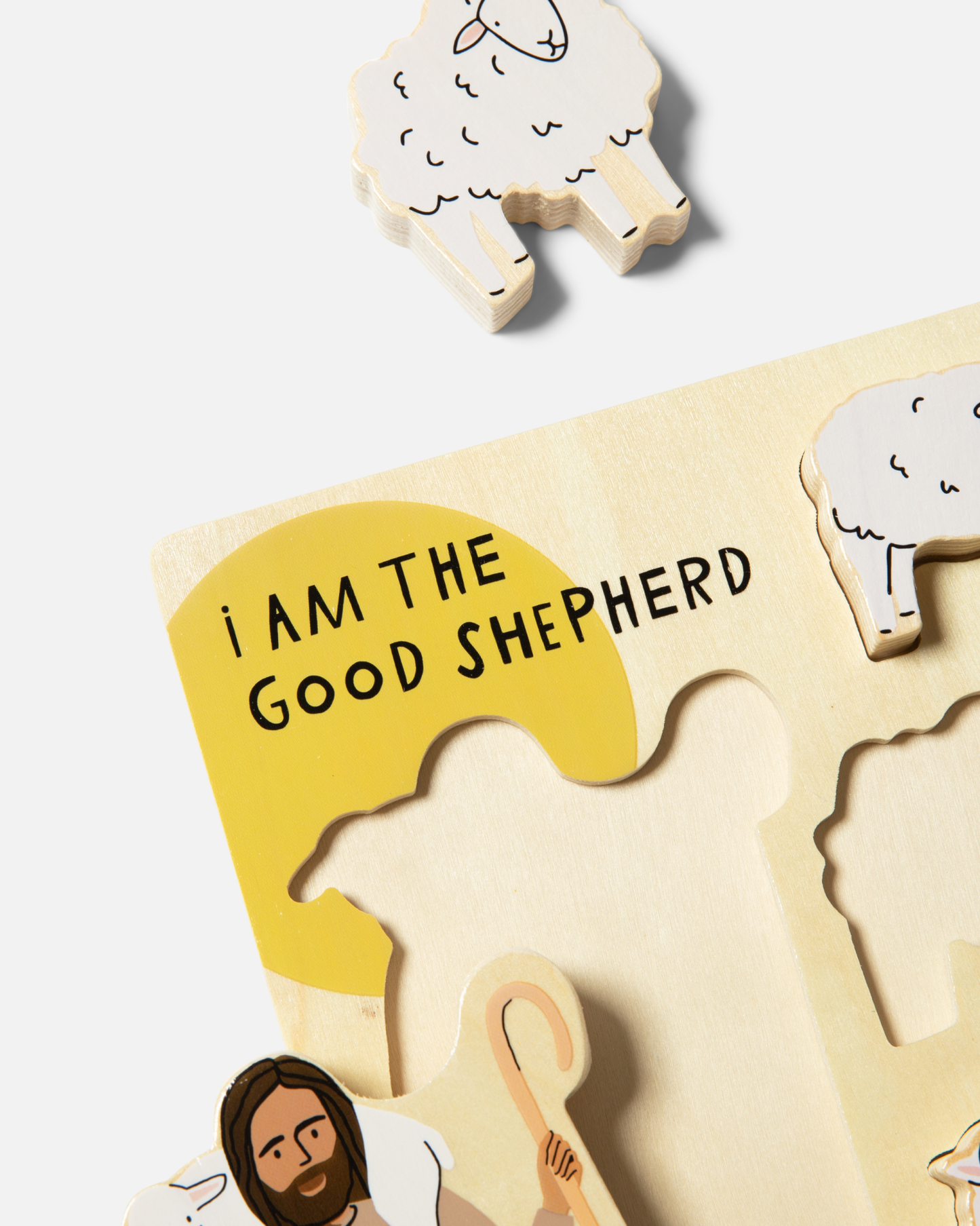 Good Shepherd Wooden Puzzle - Persnickety Shop