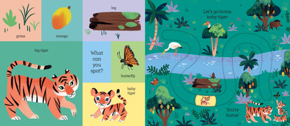 Let's Go Home, Baby Tiger: Board Book