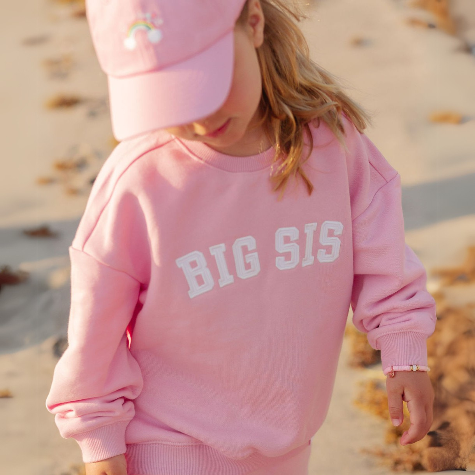 Big Sis Sweatshirt (sizes 12m - 8): 12-18 months - Persnickety Shop
