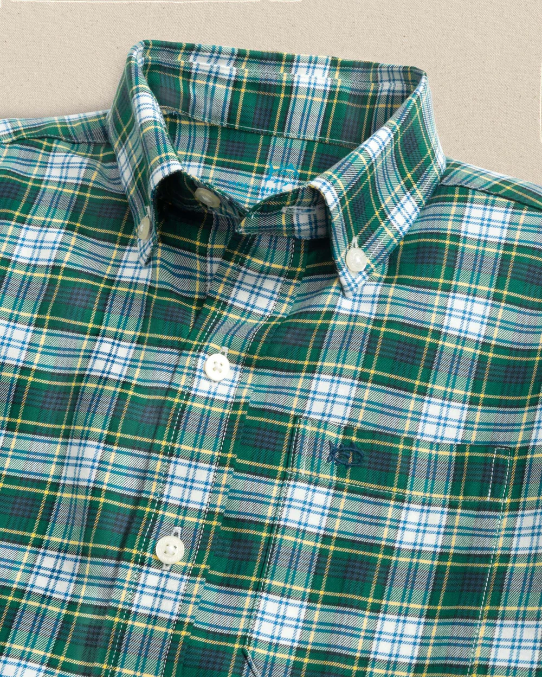 Southern Tide Boys Gordon Tartan Skipjack Sport Shirt - Persnickety Shop
