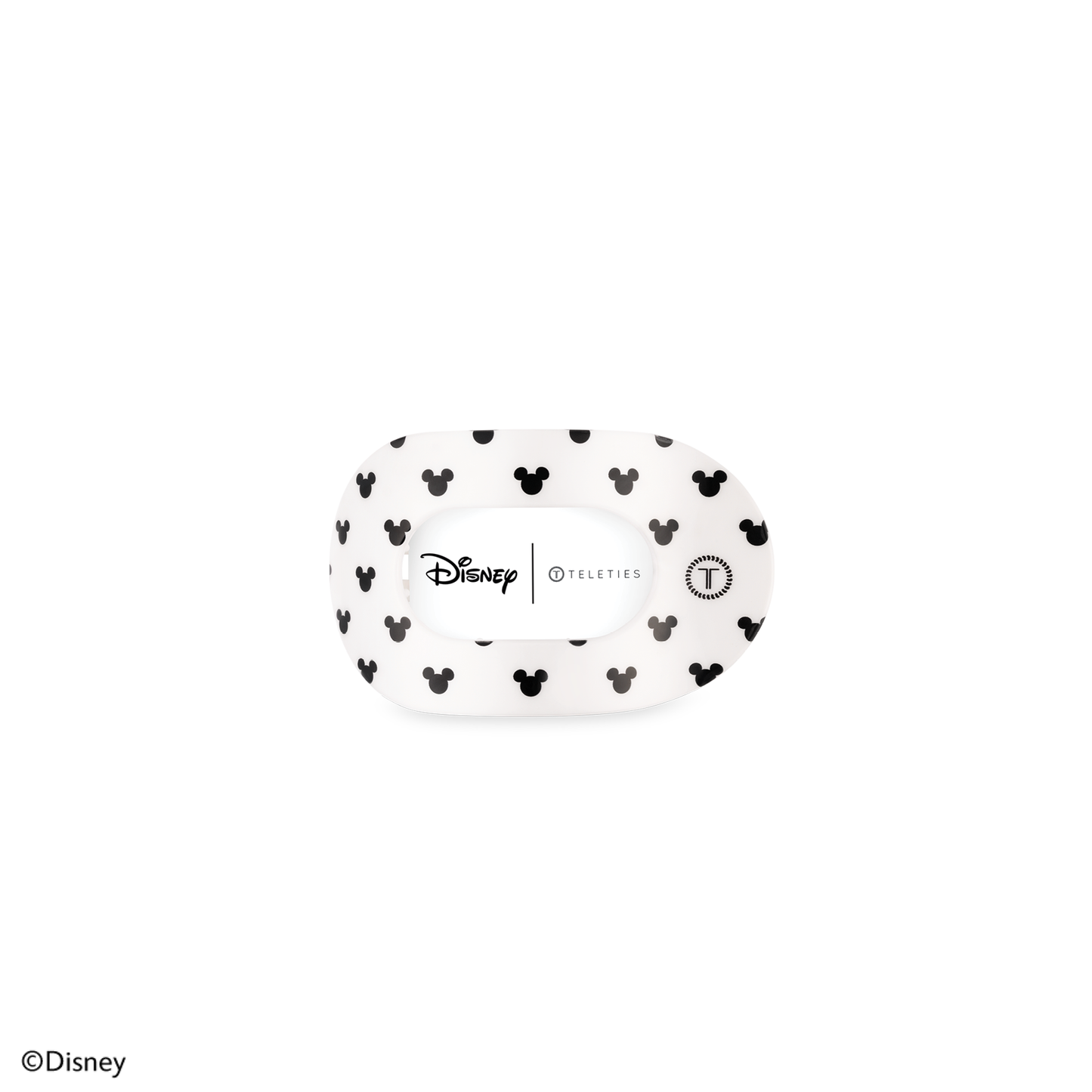 Flat Round Hair Clip | Tiny | The Iconic Mickey Mouse