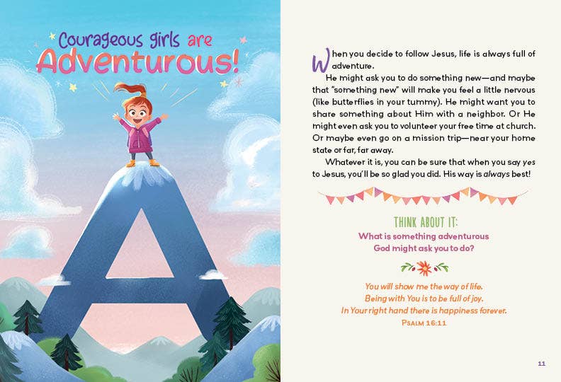 A to Z Devotions for Courageous Girls - Persnickety Shop