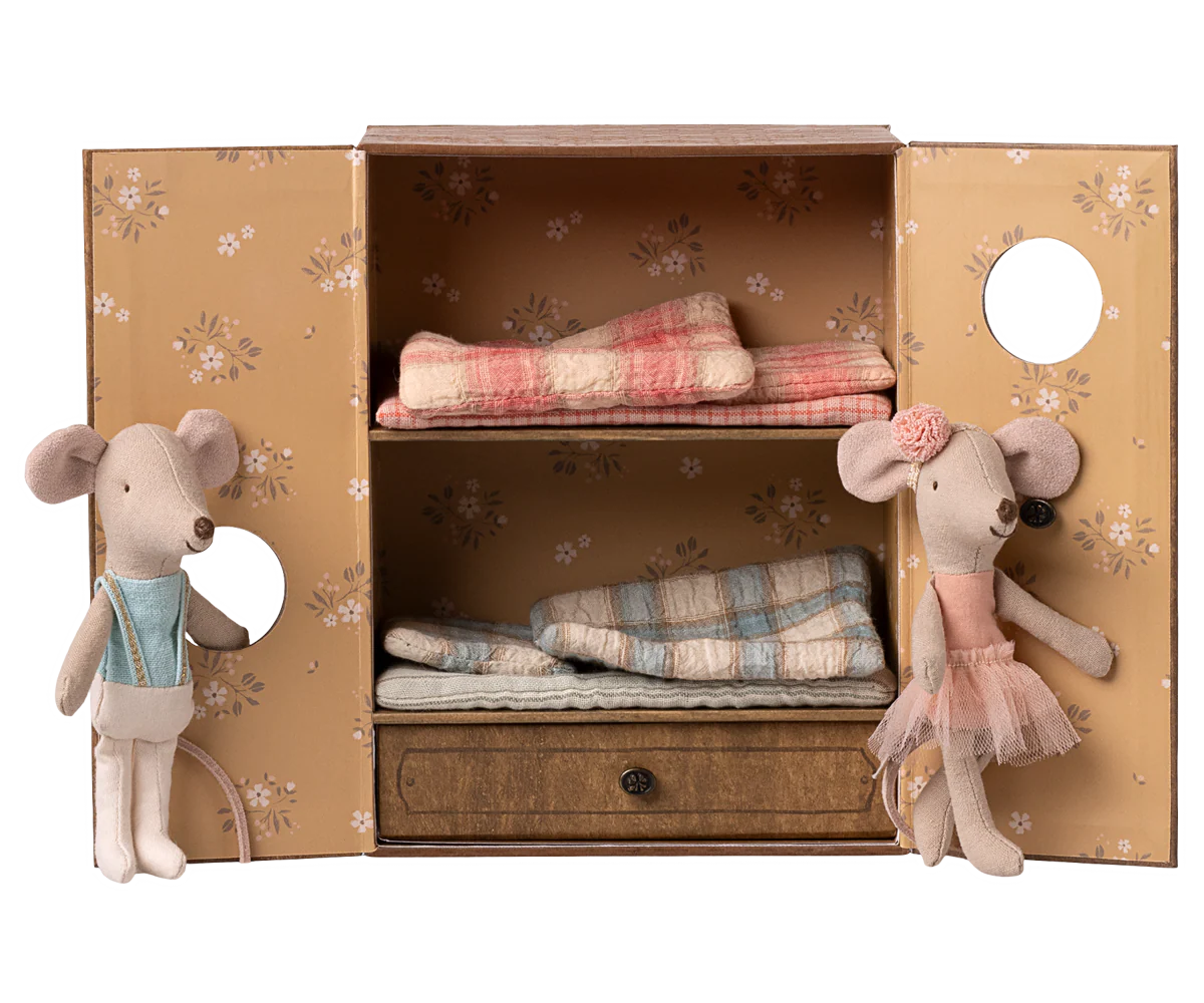 Ballet Mice In Dance Studio, Little Sister And Brother - Persnickety Shop