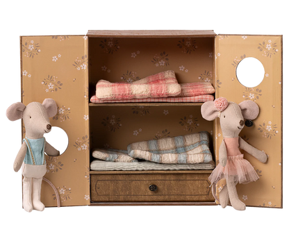 Ballet Mice In Dance Studio, Little Sister And Brother - Persnickety Shop