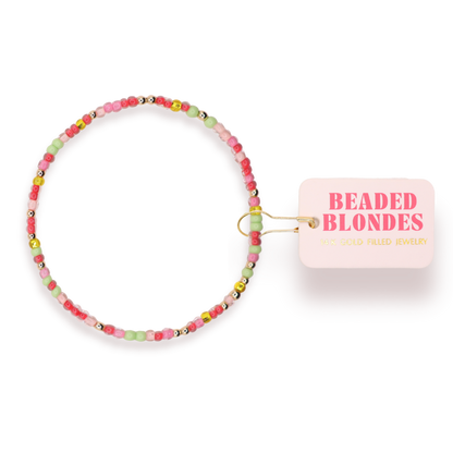Sugarplum Sprinkle Bracelet: Standard 6.75 inch