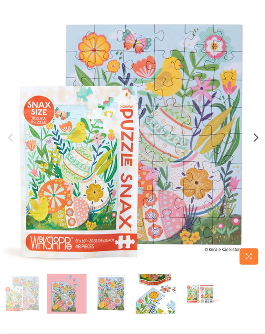 Easter Garden 48 Piece Puzzle Snax - Persnickety Shop