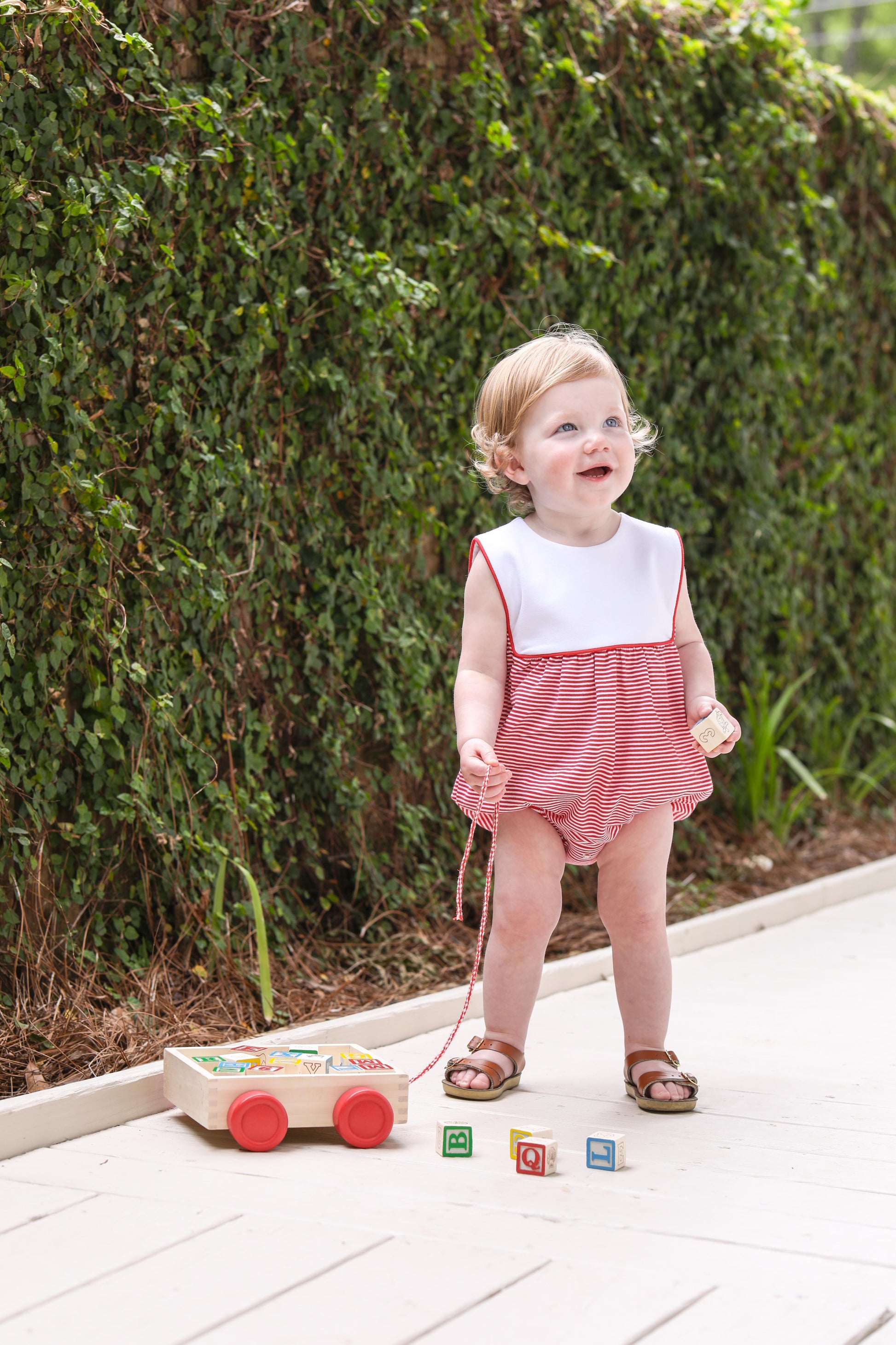 Trotter Street Kids Noah Bubble - Red Stripe - Persnickety Shop