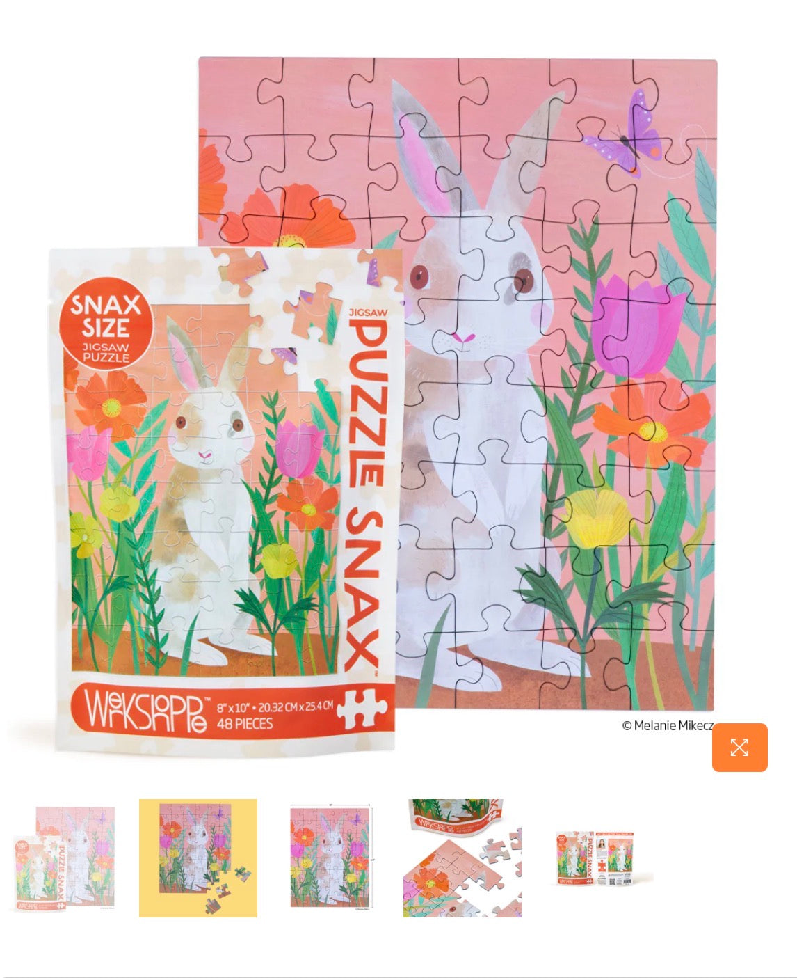 Bunny Patch 48 Piece Puzzle Snax - Persnickety Shop