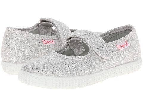 Cienta 56013 Mary Jane - Silver Metallic: EU  20 - Persnickety Shop