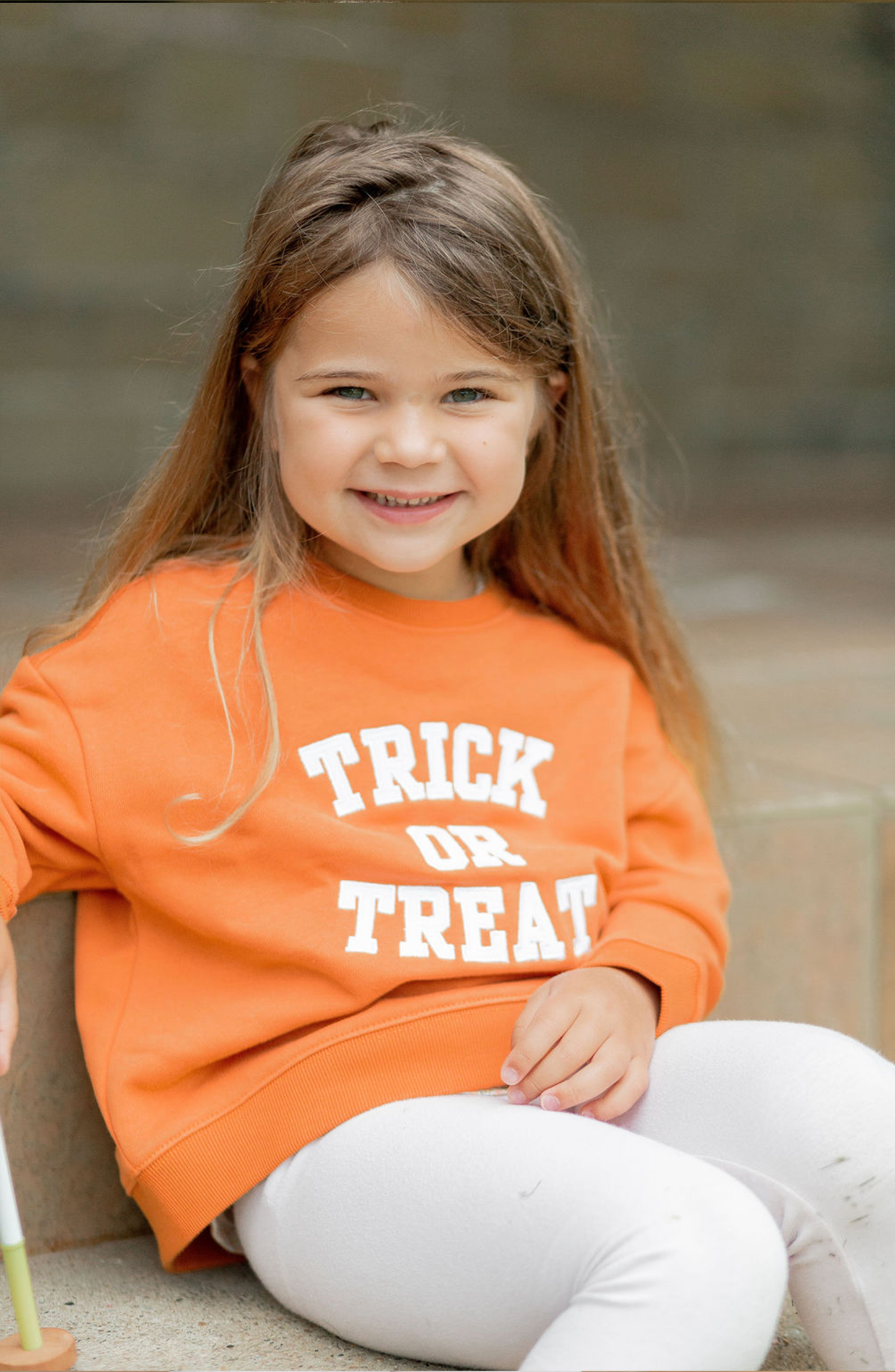 Trick-or-Treat Halloween Sweatshirt (sizes 6m - 10): 12-18m - Persnickety Shop