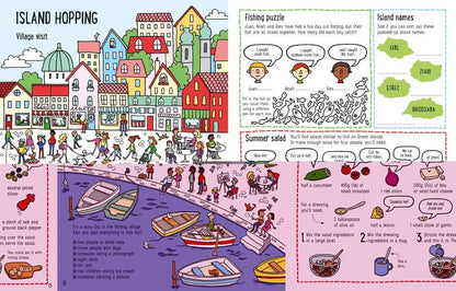 Vacation Activity Book : Usborne - Persnickety Shop