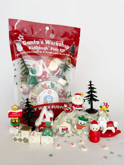 SANTA'S WORKSHOP KIDDOUGH PLAY KIT