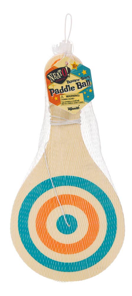 Neato! Bounce Back Paddle Ball- Retro Classic - Persnickety Shop
