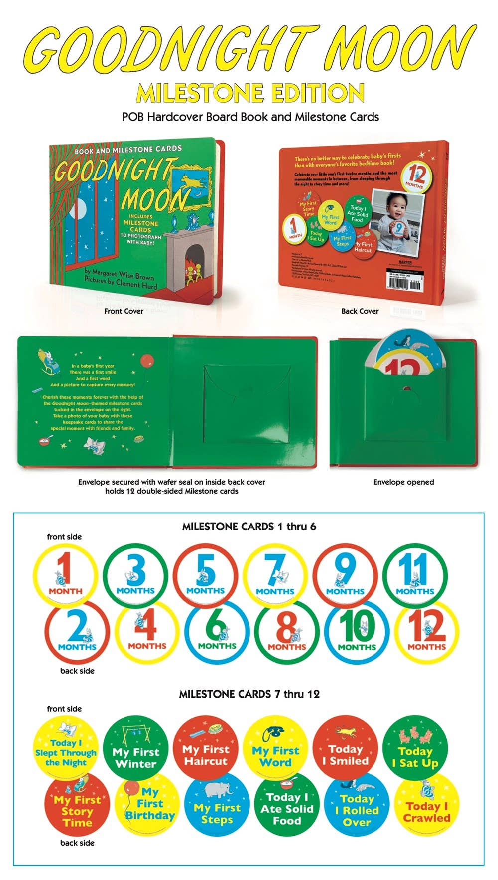 Goodnight Moon Milestone Edition: Margaret Wise Brown - Persnickety Shop