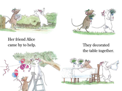 Angelina Ballerina and the Tea Party by Katharine Holabird: Paperback; 32 pages / English