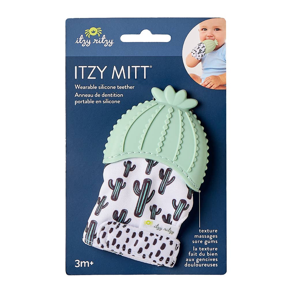 *NEW OPTION* Itzy Mitt™ Silicone Teething Mitts: Bunny - Persnickety Shop