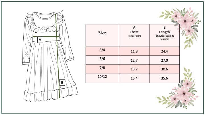 Kids Red Velvet Ruffle Fancy Winter Christmas Party Dress: 10/12 - Persnickety Shop