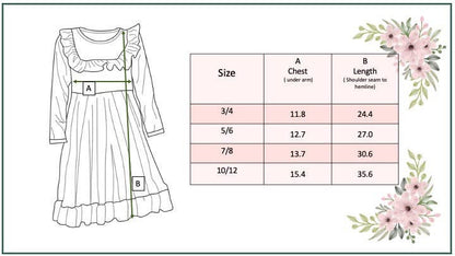 Kids Red Velvet Ruffle Fancy Winter Christmas Party Dress: 10/12 - Persnickety Shop