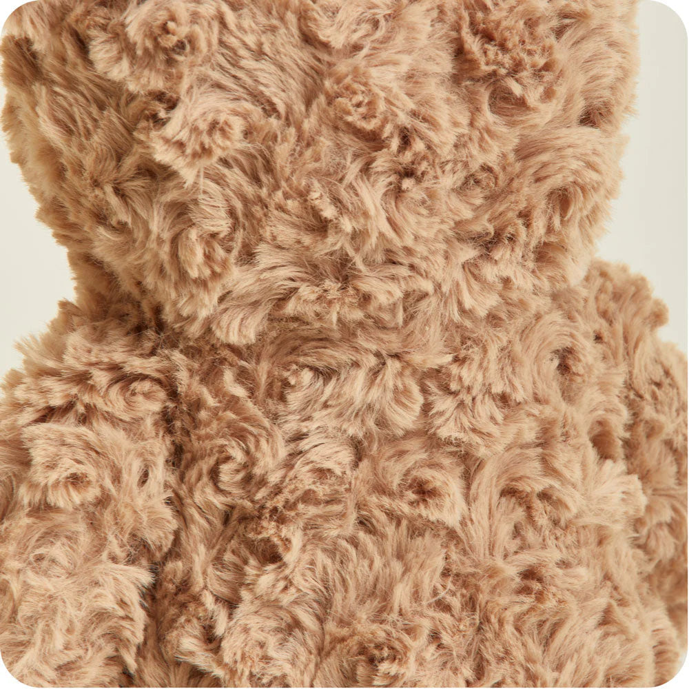 Brown Curly Bear Warmies - Persnickety Shop