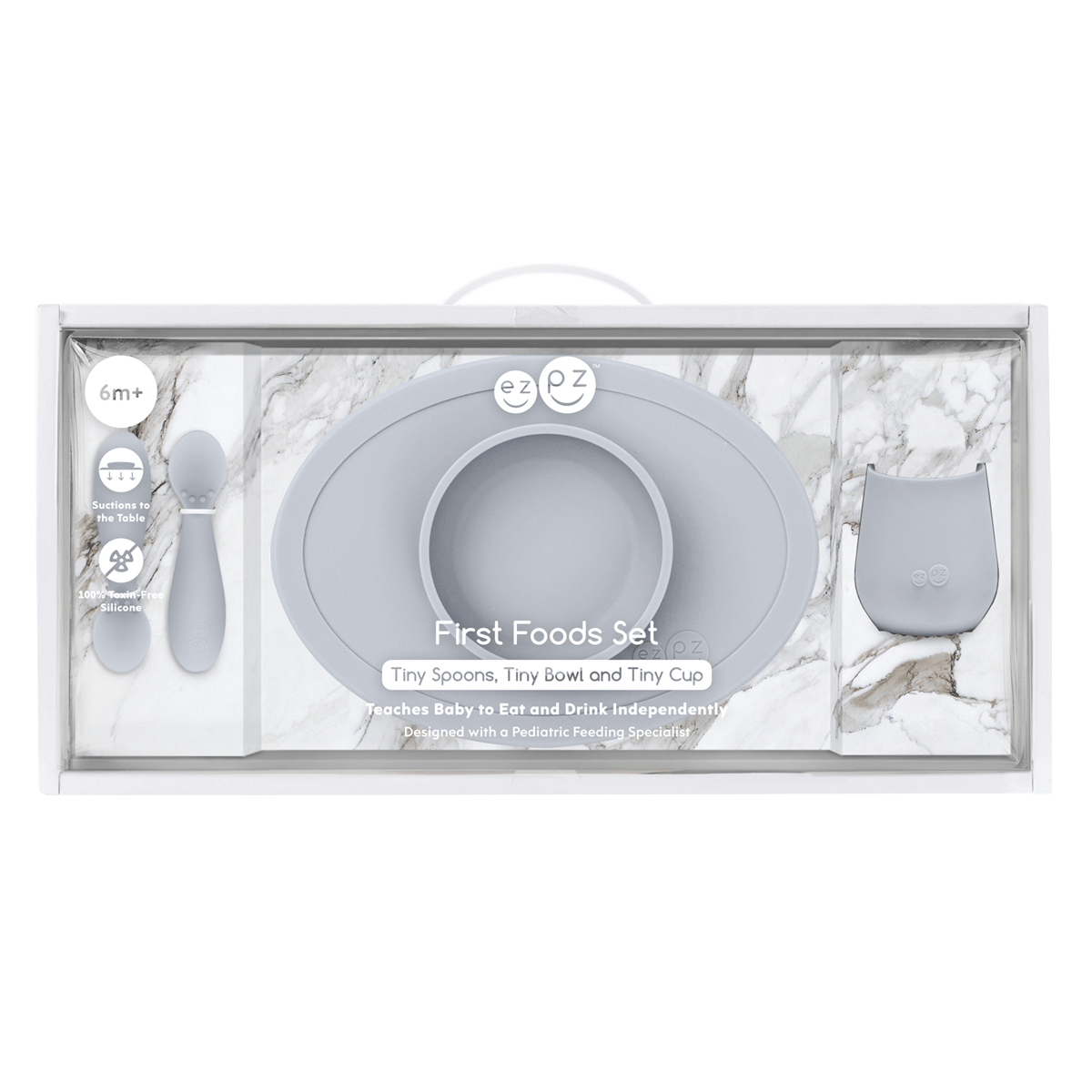 First Foods Set (Baby 4+ months): Indigo