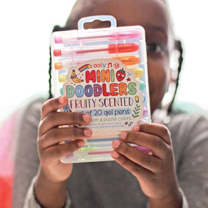 Ooly Mini Doodlers Fruity Scented Gel Pens - Set of 20