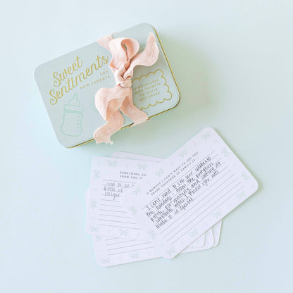 Sweet Sentiments for New Parents