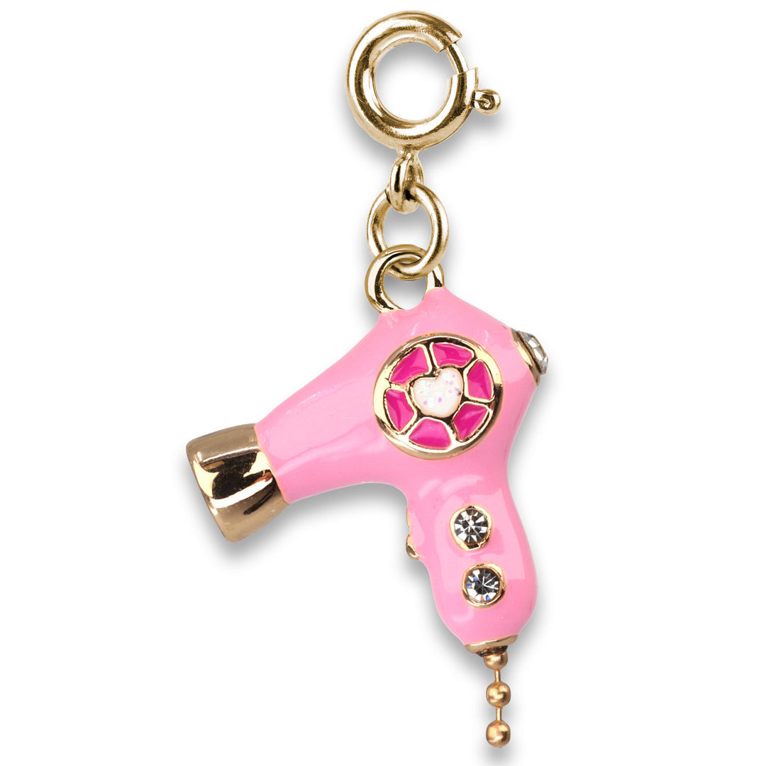 Gold Hair Dryer Charm - Persnickety Shop