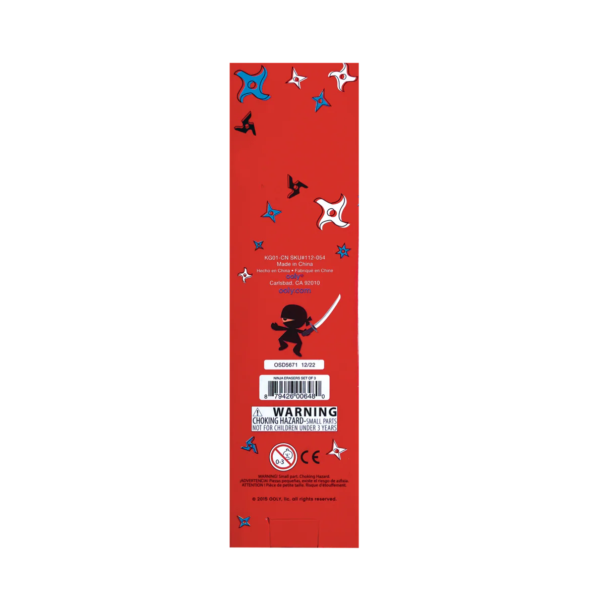 Ooly Ninja Erasers - Persnickety Shop