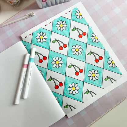 Dual Tip Art Markers Set by Callie Danielle