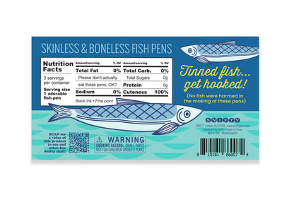 Snifty TINNED FISH PENS