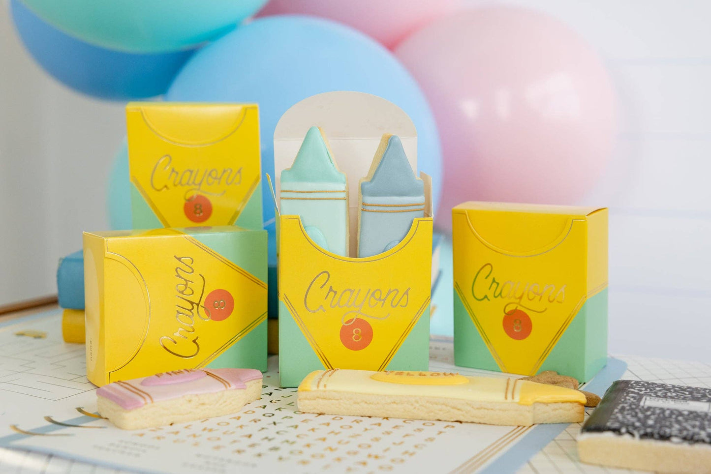 BTS1008 - Occasions by Shakira - Crayon Treat Boxes - Persnickety Shop
