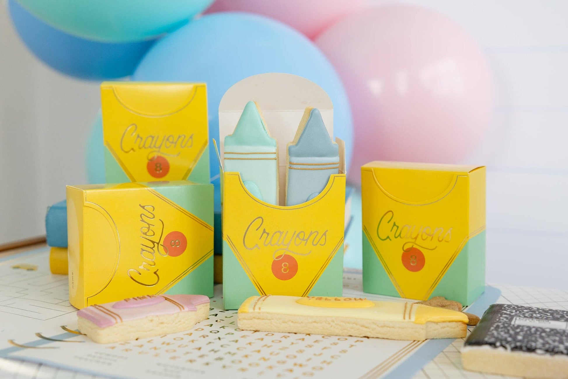 BTS1008 - Occasions by Shakira - Crayon Treat Boxes - Persnickety Shop
