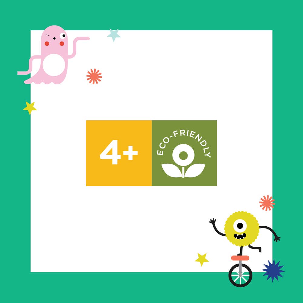 Coloring Book with Stickers: Monsters - Persnickety Shop