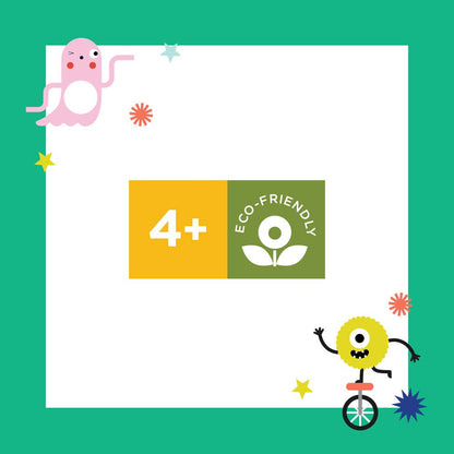 Coloring Book with Stickers: Monsters - Persnickety Shop