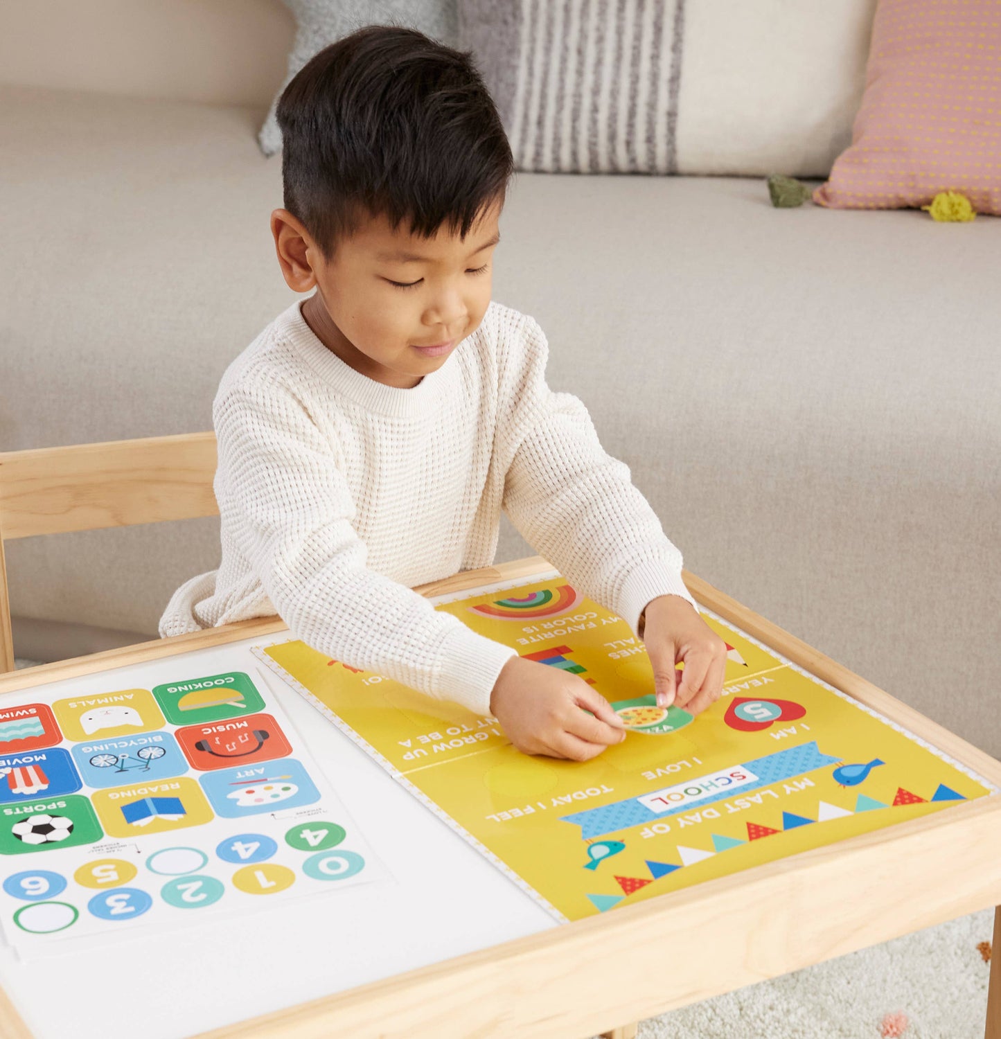 First & Last Day of School Sticker Sign - Persnickety Shop